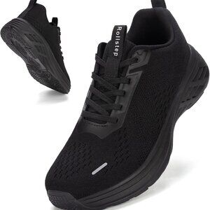 Women Wide Toe Box Sneakers Athletic Shoes Non-Slip Running Support Diabetic
